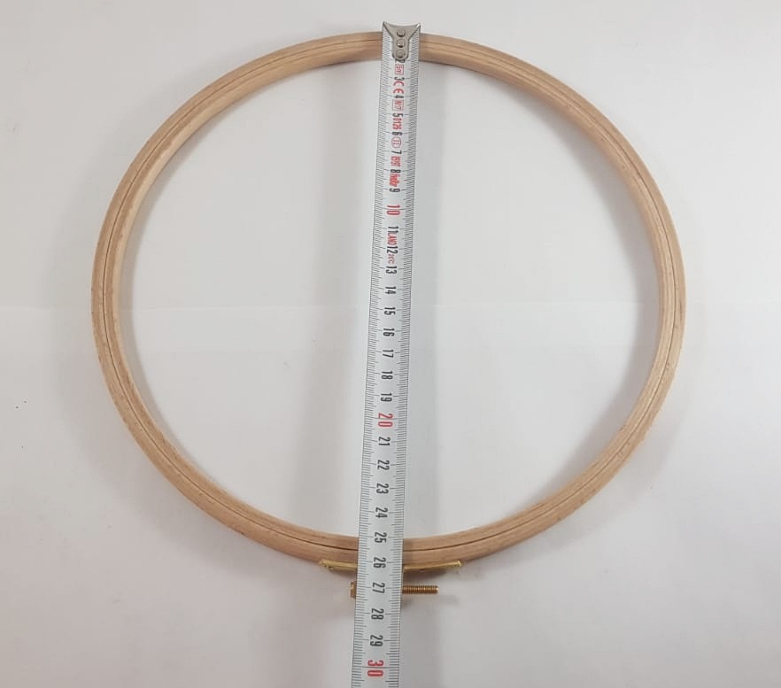 Bambu Nakış Kasnağı 26 Cm Vidalı